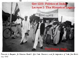 Gov 1255: Politics of India
