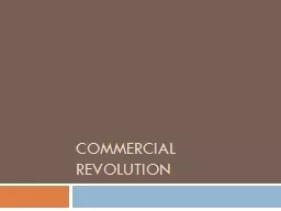 Commercial revolution