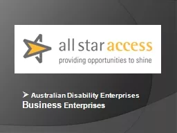 Australian Disability Enterprises