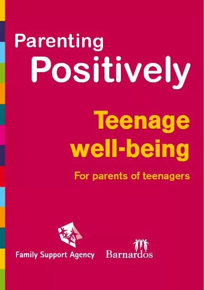 ParentingPositivelyTeenage For parents of teenagers