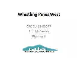 Whistling Pines West