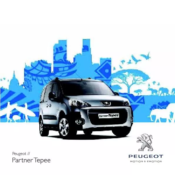Peugeot //Partner Tepee