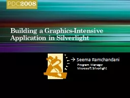 Building a Graphics-Intensive Application in Silverlight