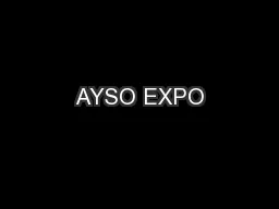 AYSO EXPO