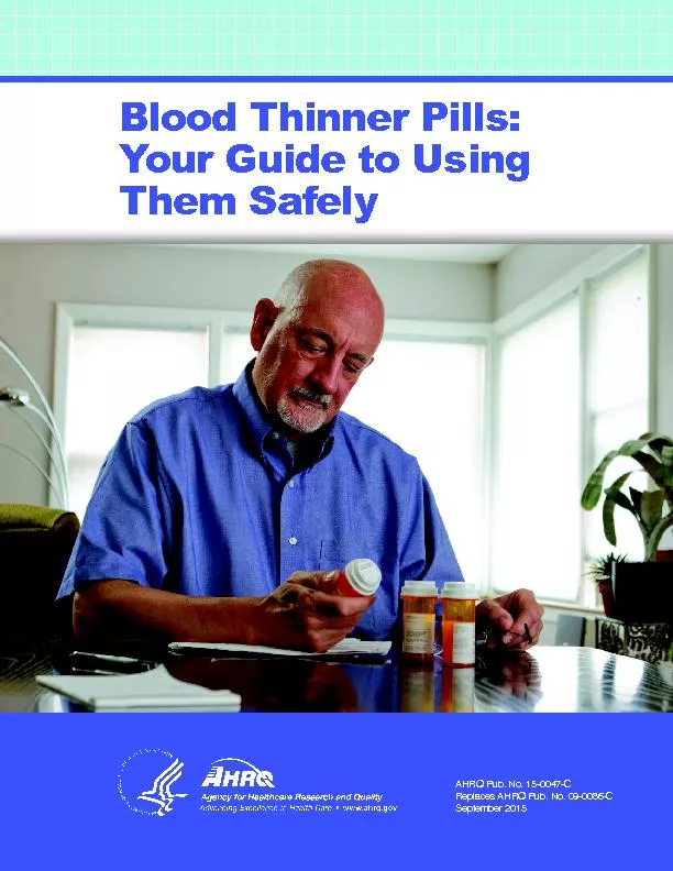 Blood Thinner Pills: