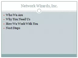 Network Wizards, Inc.