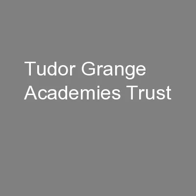 Tudor Grange Academies Trust