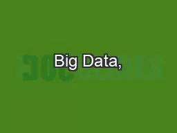 Big Data,