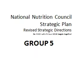 National Nutrition Council