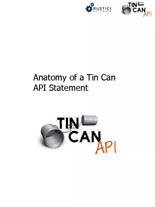 Anatomy of a Tin Can