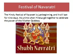 Festival of Navaratri