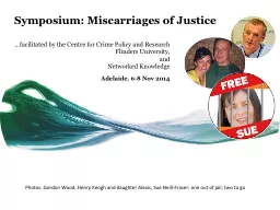 Symposium: Miscarriages of Justice