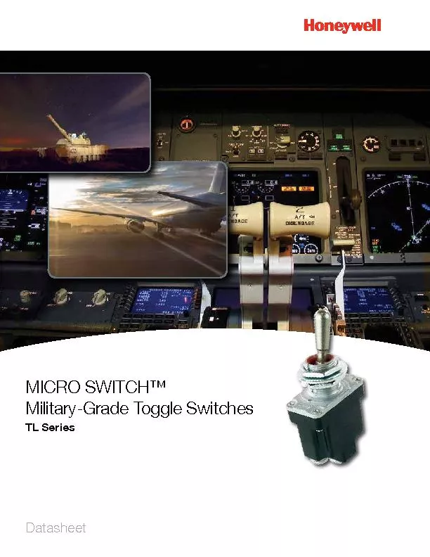MICRO SWITCH™ Military-Grade Toggle Switches