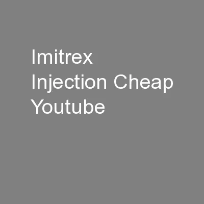 Imitrex Injection Cheap Youtube