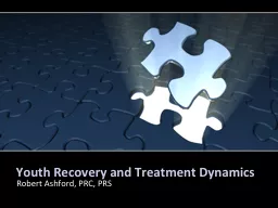 Youth Recovery and Treatment Dynamics