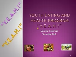 1 Youth Eating and health program