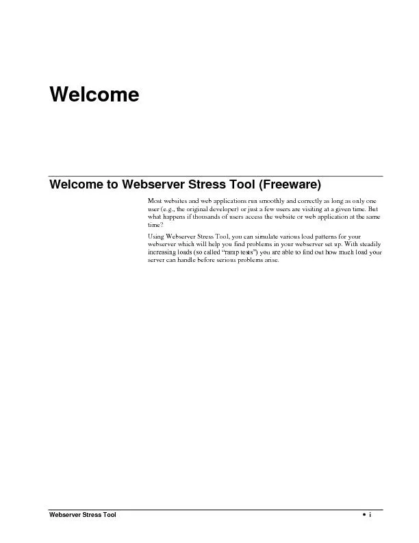 Webserver Stress
