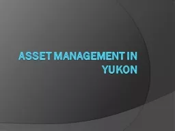 Asset Management in Yukon
