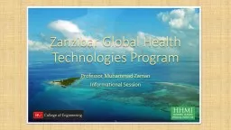 Zanzibar Global Health Technologies Program