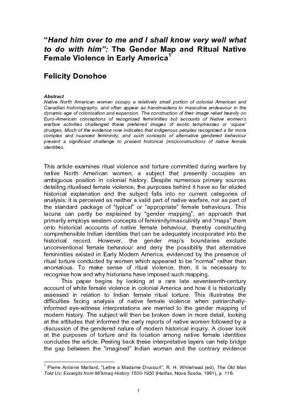 emale behaviour and deny the possibility that alternative femininities
