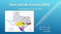 Zero Suicide in Texas (ZEST)