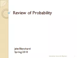 Review of Probability