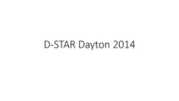 D-STAR Dayton 2014