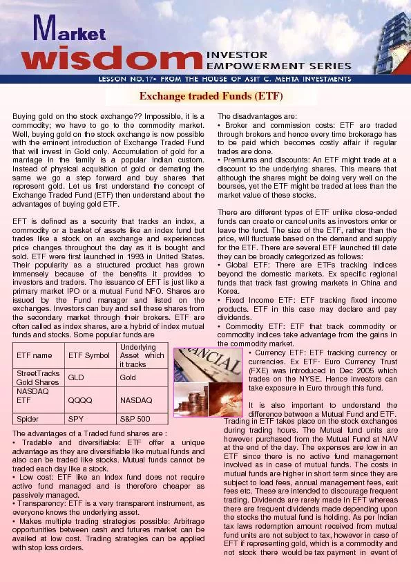 Asit C. Mehta    Edited by Deena Mehta, Managing Director,     INVESTM