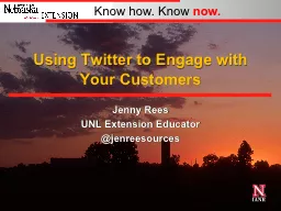 Using Twitter to Engage with Your Customers