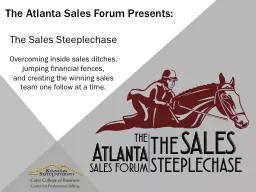 The Atlanta Sales Forum Presents: