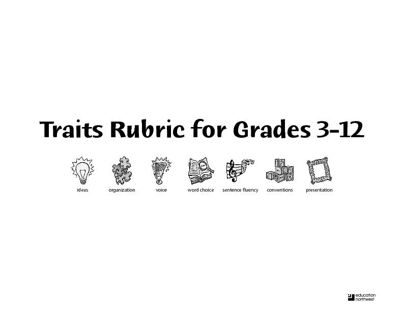 Traits Rubric for Grades 3–12