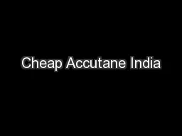 Cheap Accutane India