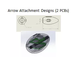 Arrow Attachment Designs (2 PCBs)