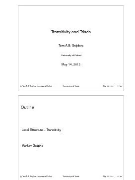 LocalStructure–Transitivity