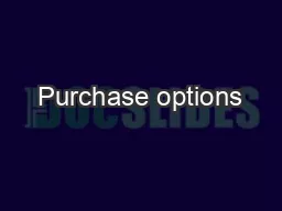Purchase options