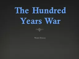 The Hundred Years War