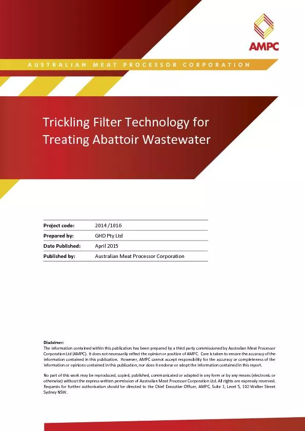 Filter Technology for