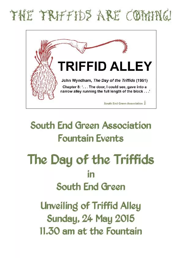 The Triffids are coming!