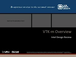 VTK-m Overview