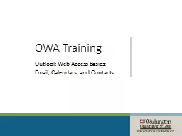 OWA Training