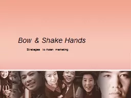 Bow & Shake Hands