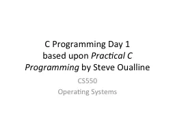 C Programming Day 1
