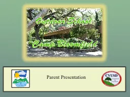 Parent Presentation