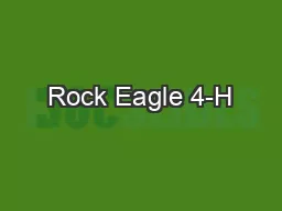 Rock Eagle 4-H