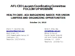 AFL-CIO Lawyers Coordinating Committee