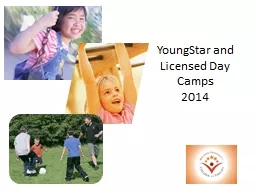 YoungStar and Licensed Day Camps