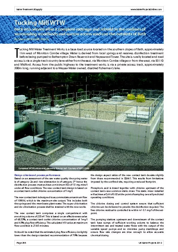 ucking Mill Water Treatment Works is a base load source located on the