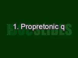 1. Propretonic qŒme