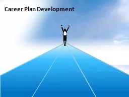 Career Plan Development