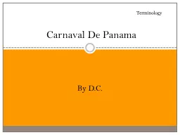 Carnaval De Panama